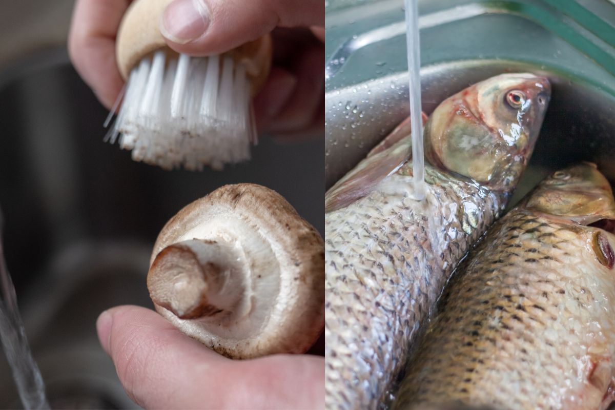 7 maisto produktai, kurių negalima plauti. Geriau saugoti juos nuo sąlyčio su vandeniu