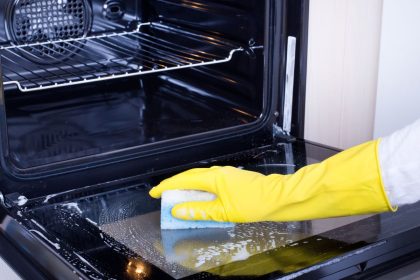Nustebsite, kaip lengvai galima išvalyti orkaitės durelių stiklą – jokių chemikalų!
