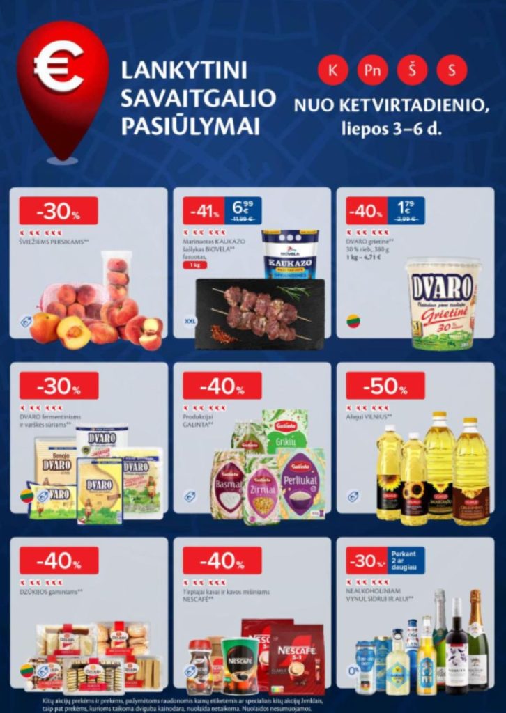 27 sav. savaitgalio akcijos MAXIMA