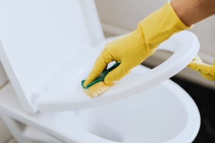 Kodėl atsiranda geltonos dėmės ant klozeto dangčio ir kaip jas lengvai pašalinti?
