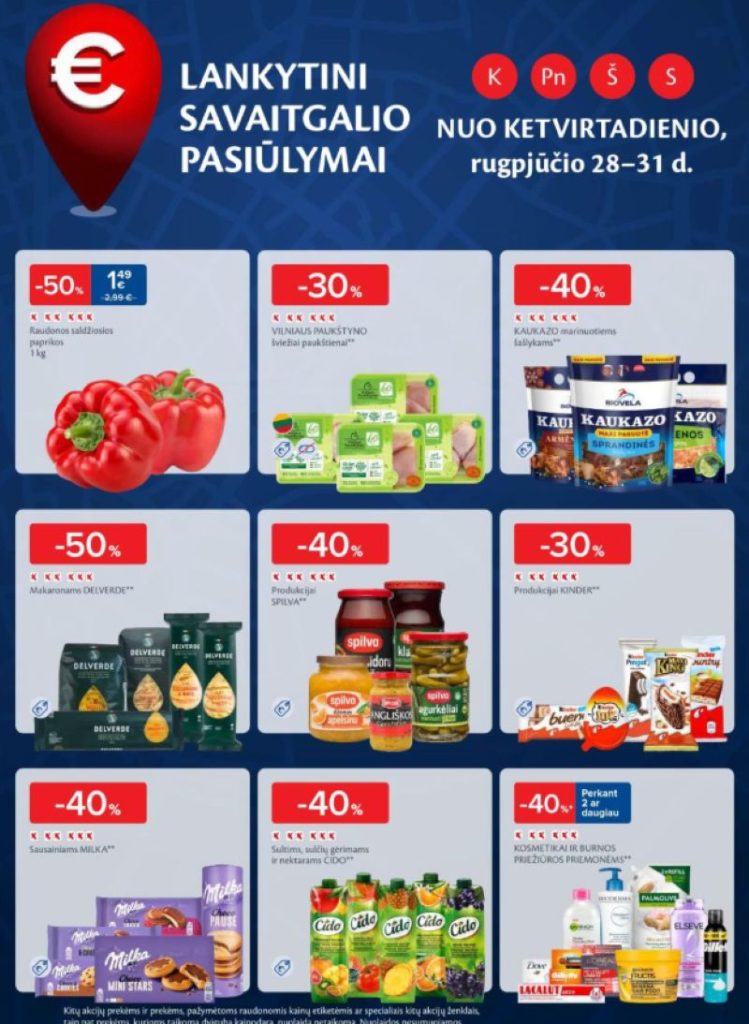 Maxima akcijos ir leidiniai