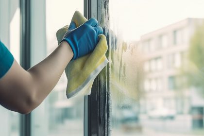 Sužinokite, kaip tinkamai išvalyti langus, kad jie ilgiau išliktų švarūs ir be dryžių