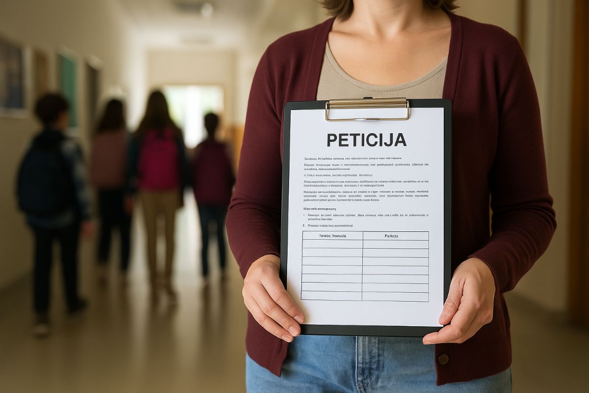 Inicijuota peticija dėl privalomų socialinių valandų mokiniams – kodėl kyla nepasitenkinimas