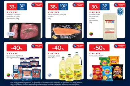 Maxima leidinys šią savaitę: nuo šviežių produktų iki Azijos meniu ir grožio mugės pasiūlymų