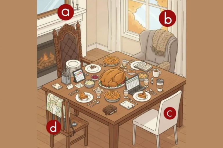 Asmenybės testas: pasirinkite vietą prie stalo ir sužinokite, ką ji atskleidžia apie jūsų charakterį