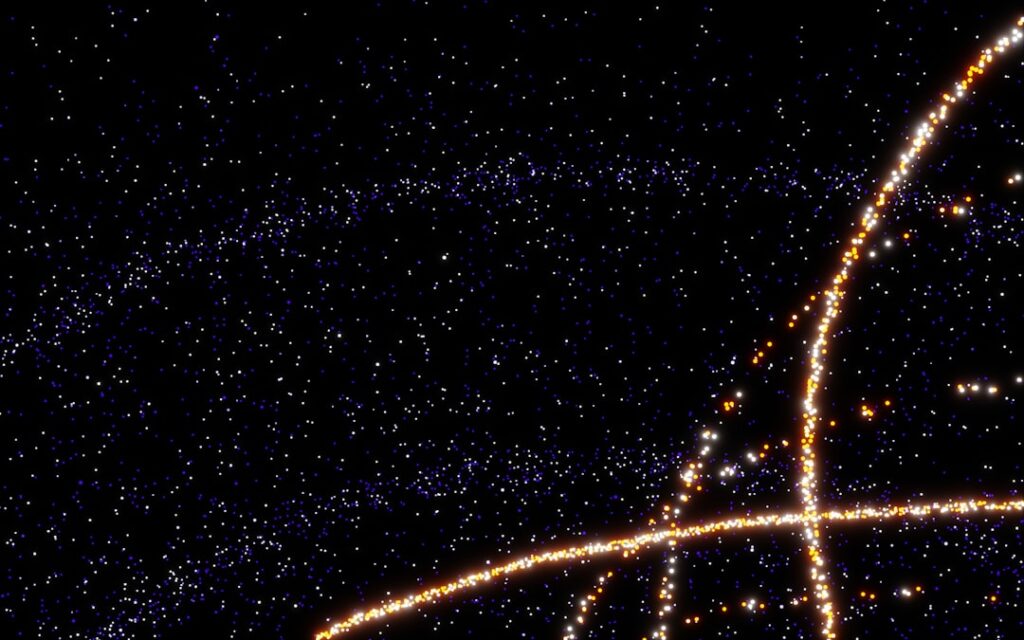 a very big bright star in the sky