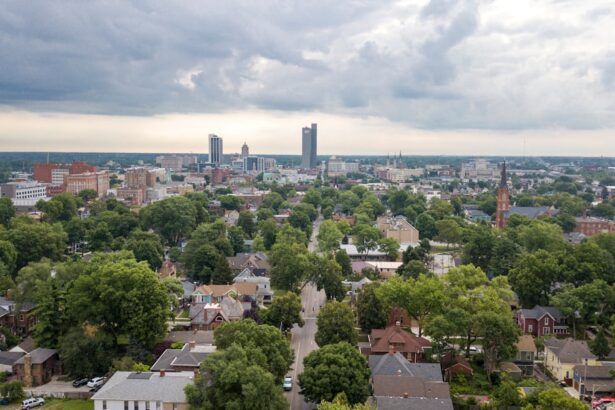 aerial view of city buildings during daytime